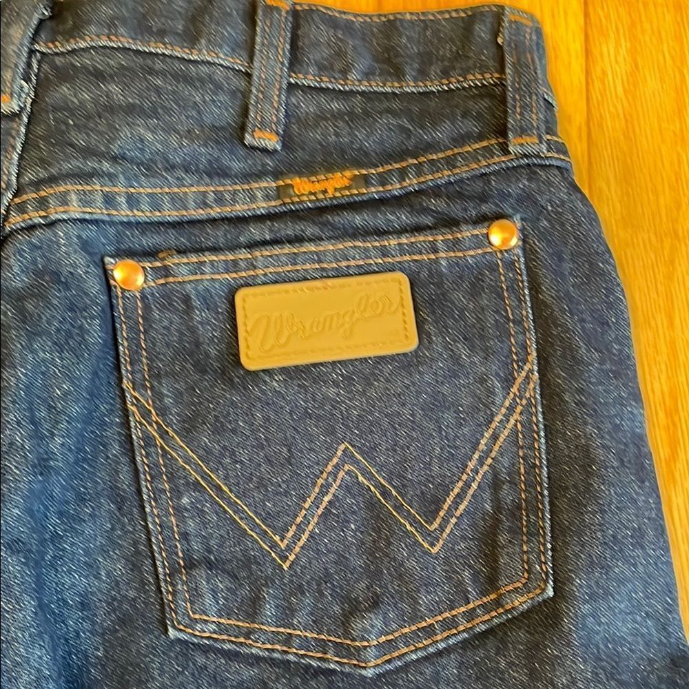 Wrangler Men's Blue Jeans - Picture 4 of 6